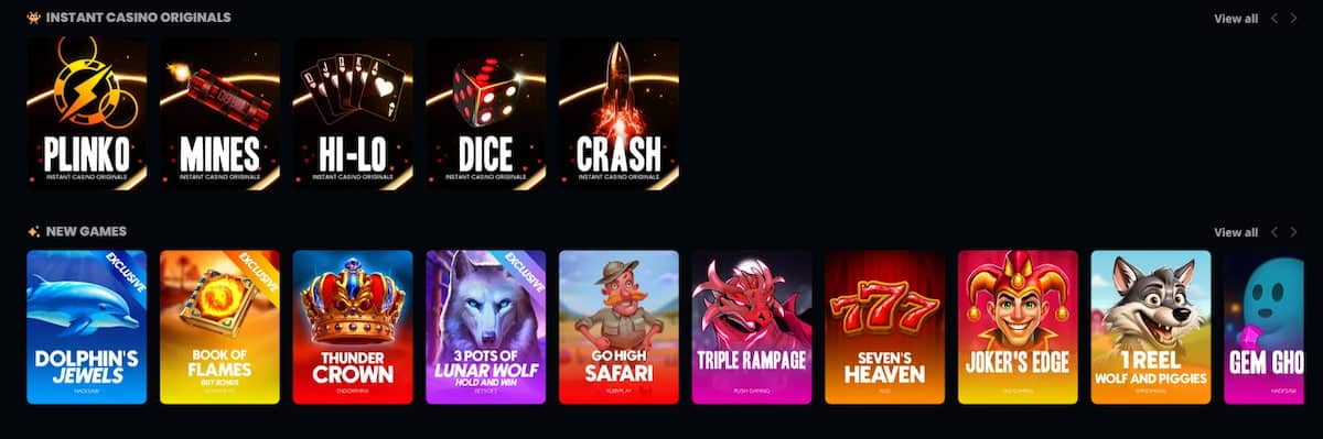 Spelaanbod bij casino zonder Cruks Nederland